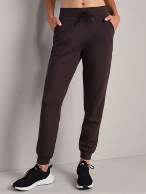 RHONE DreamGlow Women’s Brown Drawstring Joggers in Brown Espresso